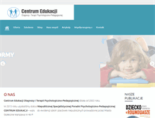 Tablet Screenshot of centrumedukacji.com